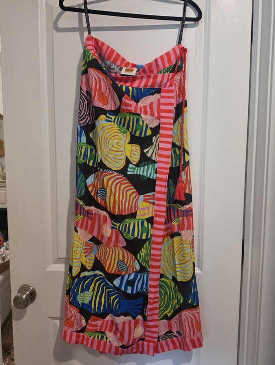 FARM Rio Dresses & Skirts - NWT Farm Rio Fish Wrap Skirt